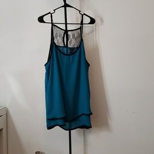 Blue Torrid top